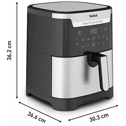 Мультипіч Tefal EasyFry&Grill XXL 1830 Вт чорно-сіра (EY801D15) - мініатюра 6