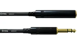 Балансный аудио кабель Jack 6.3 — Jack 6.3 3м Cordial CFM 3 VK - мініатюра 1