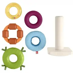Пірамідка Fisher-Price Розвиток сенсорики (HXK47) - мініатюра 3