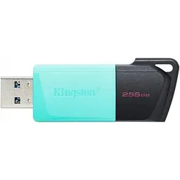 USB флеш-накопичувач Kingston DataTraveler Exodia M 256GB USB-A 3.2 Gen 1 Black/Teal (DTXM/256GB) [69967] - мініатюра 2