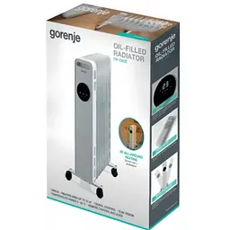 Масляний обігрівач Gorenje OR2000E 9 - мініатюра 6