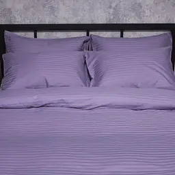 Набір наволочок Moon&Star Satin Stripe Soft Lilac 50х70 см 2 шт