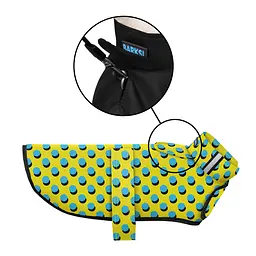 Дощовик для собак Barksi Textile розмір М Поп Арт - мініатюра 3
