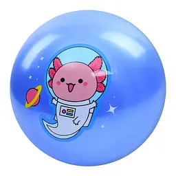 М'яч дитячий "Аксолотль" Bambi MS 3736(Blue) 9 дюймів, 60 грам