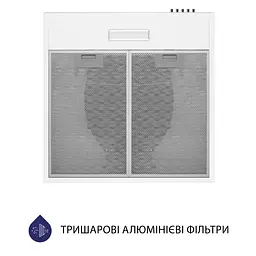 Витяжка плоска MINOLA HPL 513 WH - мініатюра 5