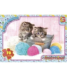 Пазли "Кошенята", 70 ел Gtoys (AN142)