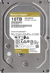 Жорсткий диск WD 10TB 3.5" 7200 256MB SATA Gold - мініатюра 3