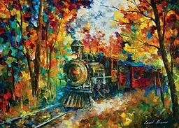 Пазл Art Puzzle Осінній поїзд 500 ел. (5096) - мініатюра 2