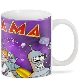 Кухоль GeekLand Футурама Futurama 02.13 Невагомість.705 330 мл білий - мініатюра 2