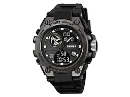 Наручний годинник чоловічий 2360BKBK Black Skmei acs0029966 - мініатюра 2