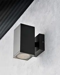 Вуличний світильник Goldlux 323248 Morris GU10 2x12W IP54 BK - мініатюра 6