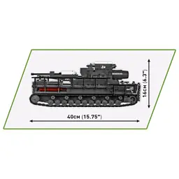 Конструктор Cobi Самохідна мортира Карл 1:28, 1574 деталей (COBI-2560) - миниатюра 3