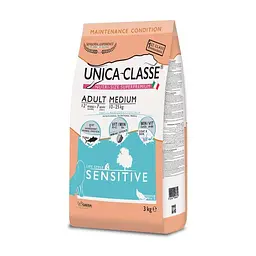 Сухий корм Gheda Unica Classe Adult Medium Sensitive Tuna для собак з тунцем 12 кг