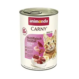 Вологий корм для кішок Animonda Carny Adult Multi Meat Cocktail мультим'ясний коктейль 400 г (арт.AM-83718)