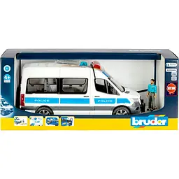 Іграшкова машинка Bruder Поліцейське авто MB Sprinter з поліцейським та аксесуарами 1:16 (02683) - мініатюра 6