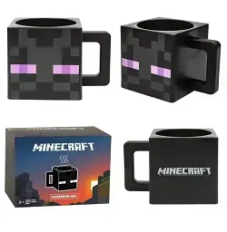 Кухоль Майнкрафт Minecraft Enderman (Ендермен), Чорний - мініатюра 2