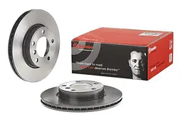 Диск гальмівний передній вентильований Bmw 3, Z4, Z3 90-09р Brembo (09.5390.31)