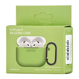 Чохол Silicone Case 1,2mm for AirPods 4 Spearmint - мініатюра 2