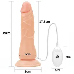 Страпон з вібрацією - Ingen Easy Strap-On Set 7.5" With Vibration - мініатюра 4