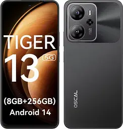 Смартфон Blackview Oscal Tiger 13 5G 8/256GB Black (Global) NFC
