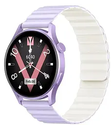 Смарт-годинник Kieslect Lora 2 Lady Calling Watch Purple - мініатюра 2