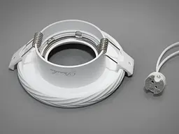 Точковий врізний світильник Diasha PR-9-WH Aluminium, 40W, білий, для коридору, вітальні, спальні, IP20 - мініатюра 3