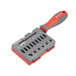Викрутка з магнітом та комплект насадок 16 од INTERTOOL - мініатюра 3