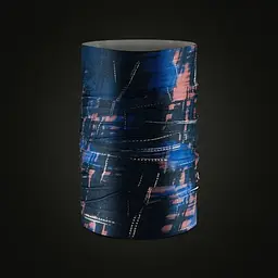 Мультипов'язка Buff Reflective Blue/Navy (1033-BU 131224.555.10.00) - мініатюра 3