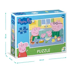 Дитячий пазл "Peppa Pig" 200331, 60 елементів - мініатюра 3