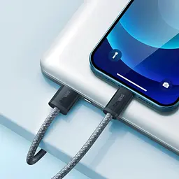 Кабель Baseus Dynamic Series USB to Lightning 1m Slate Gray (CALD000416) [92825] - мініатюра 8