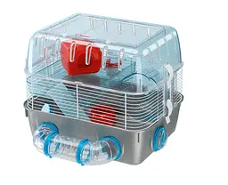 Клітка для хом'яків Ferplast Combi 1 Fun сіра 40.5х29.5х32.5 см 57926499