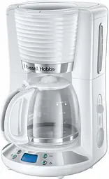 Кавоварка крапельна Inspire 1 25л мелена 10 чашок таймер вимкнення білий Russell Hobbs kuh0015223