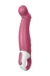 Вібратор Satisfyer Vibes Petting Hippo для точки G, 25.5х4.5 см рожевий