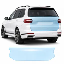 Антигравійна захисна бронеплівка за лекалами для BMW X7 G07 2019-2022 - зона кришки багажника