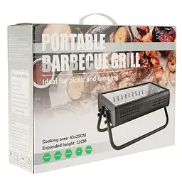 Гриль-барбекю BBQ CA-24 розкладний (958540) - мініатюра 6