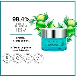 Поживний зволожувальний крем Academie Visage Rich Cream Moisture Comfort 50 мл (3145071005022) - мініатюра 4