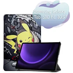 Чохол до планшета BeCover Smart Case Samsung Galaxy Tab S10 FE (SM-X520/SM-X526) 10.9" Pikachu (714561)