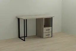 Комп'ютерний стіл Ferrum-decor Отто 75x120x70 чорний ДСП Дуб Сонома 32мм (FRD-103597)
