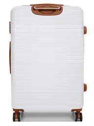 Валіза велика L ABS-пластик Worldline Airtex 629 76×52×30см 110л Біла - мініатюра 4