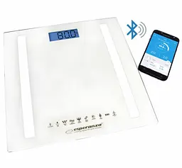 Підлогові ваги Esperanza EBS016W 8 в 1 White