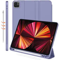Чохол-книжка CDK для Apple iPad Pro 11" 3gen 2021 екокожа/силікон Smart Case cлот стилус (011190) lavender
