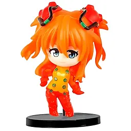 Колекційна  фігурка   Chibi Чібі Evangelion Asuka Langley Аска Ленглі 10 см CH E C AL 04