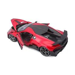 Автомодель Bburago Bugatti Divo червона (18-11045R) - мініатюра 3
