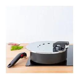 Кришка для посуду Tefal Ingenio, 20-28см, нержавіюча сталь, пластик (L9829853) - мініатюра 7