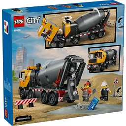 Конструктор LEGO City Бетонозмішувач 371 деталь (60478) - мініатюра 9