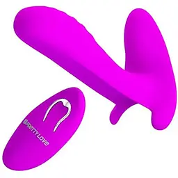 Вібратор Pretty Love Remote Control 10 см фіолетовий