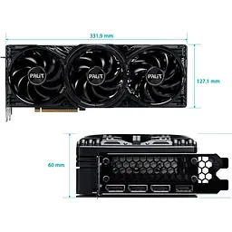 Відеокартa Palit GeForce RTX 5070 Ti GamingPro OC [NE7507TS19T2-GB2031A] EU [132411] - мініатюра 10