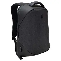 Рюкзак міський Semi Line USB 16 Dark Grey (P8253-0) - мініатюра 5