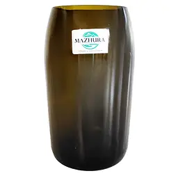 Ваза Mazhura Vine, 15,5х7,5х7,5 см, темно-зелений (mz708244)