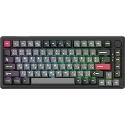 Клавіатура GamePro Asgard Yord Keychron Super Red Switch Wireless/Bluetooth/USB Black бездротова (MK266BK) - мініатюра 2
